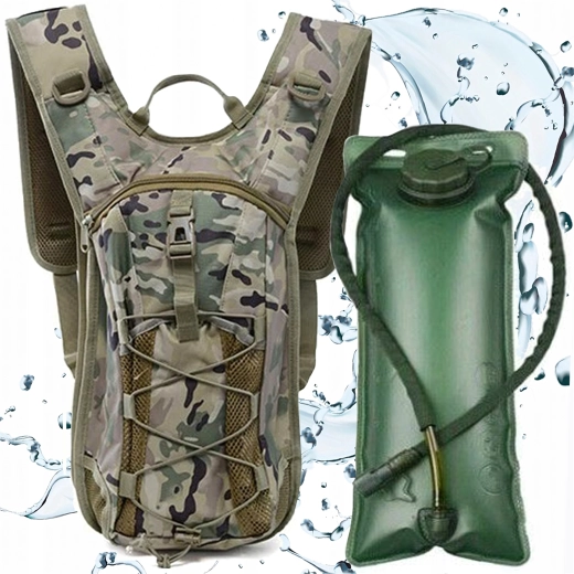 Hydration without stopping – 3 L bladder with hose