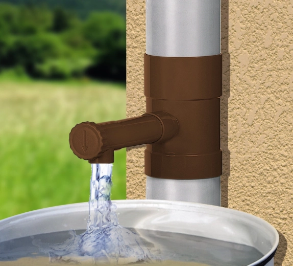 Easy installation on Ø 80 mm downpipe