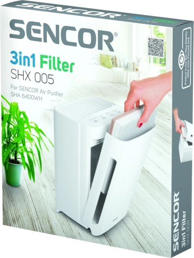 Sencor SHX 005 филтър 3 в 1 за пречиствател на въздух SHA 6400WH