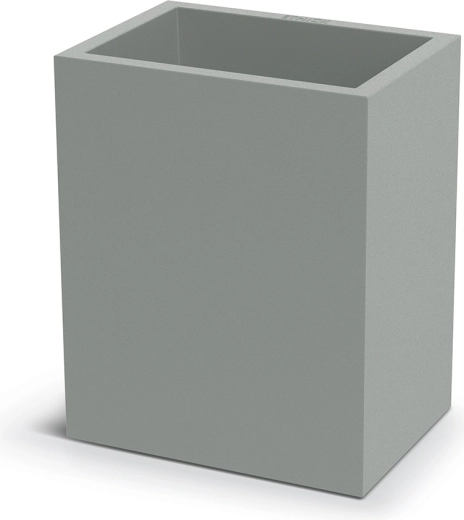 Саксия Cubla Case High 36 см, бетонно сива