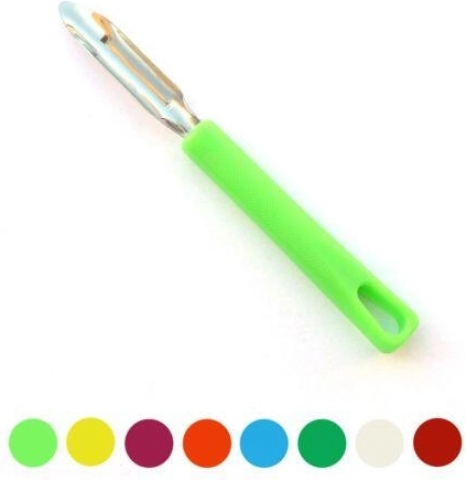 Stainless Steel Kitchen Peeler 17 cm with Plastic Handle