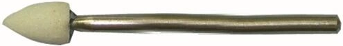 Шлифовъчно тяло с огивална форма 6 × 10 mm със стебло 3 mm, зърненост 80