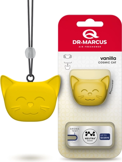 Dr. Marcus Cosmic Cat car air freshener Vanilla