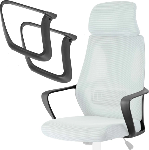 Black Armrests for Praga Chair