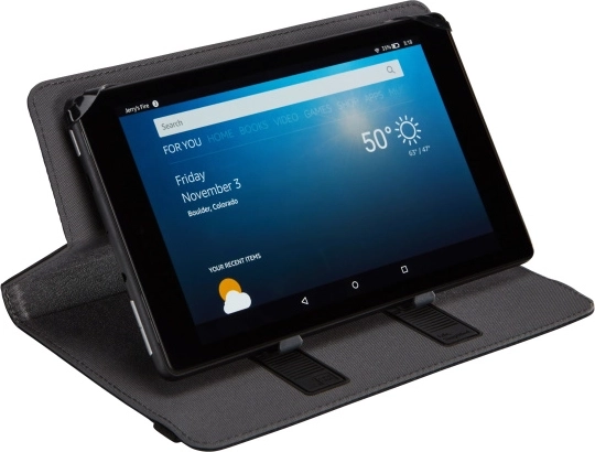 Secure tablet fastening