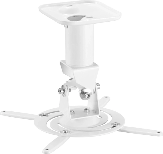 Maclean universal ceiling projector mount MC-208 white