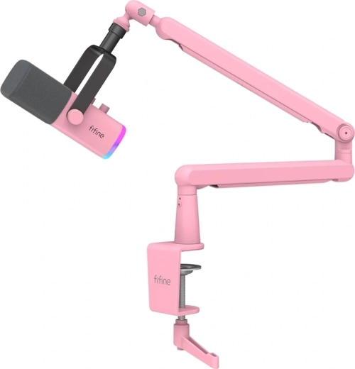 Fifine AmpliGame TAM8 Pink Gaming Microphone