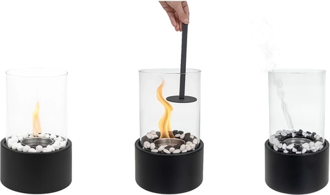 Easy extinguishing and a pleasant atmosphere