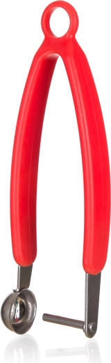 CULINARIA Red Cherry Pitter 17 cm, Plastic and Stainless Steel