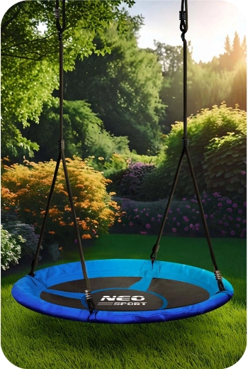 Comfortable and stable “bird nest” with a padded rim