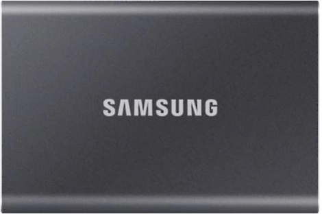 Преносим SSD Samsung T7 1 TB USB 3.2 Gen 2, сив