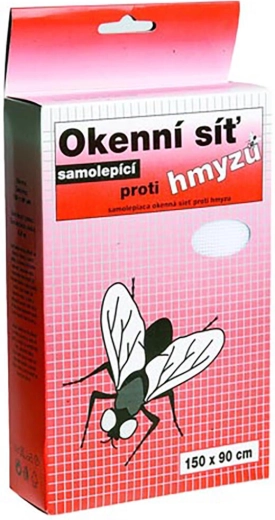 Self-adhesive window insect screen 150 × 180 cm, fiberglass