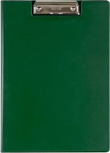 A4 Double Clipboard Plastic Classic Green