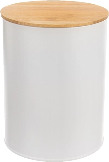 Durable metal body in white