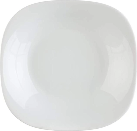 Parma Deep Plate 23 × 23 cm White