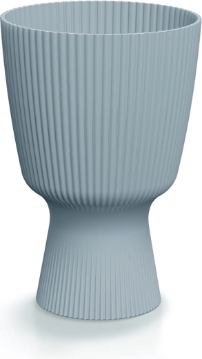 Milly Round Planter 18.8 cm light grey