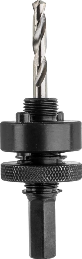 Arbor for BiM (bimetal) hole saws 32–152 mm with pilot drill bit