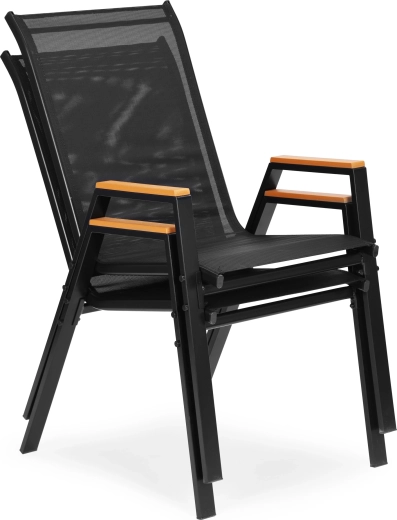 Stackable design for space saving