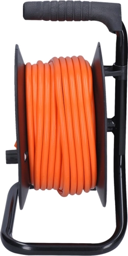 Practical reel for neat and safe cable routing