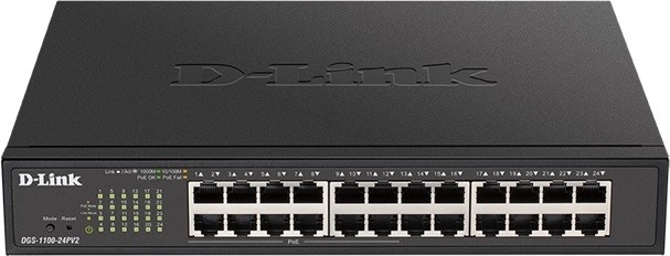 Суич D-Link DGS-1100-24PV2 24GE PoE