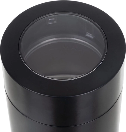 Transparent lid for grind control