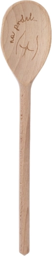 Wooden cooking spoon with the inscription “On the butt” 30 cm