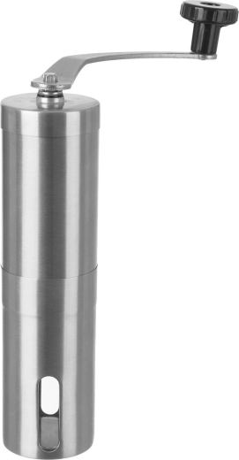 Manual stainless steel coffee grinder 21 cm