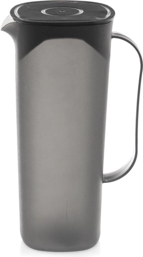 Plastic Pitcher with Lid 1.8 l – Black