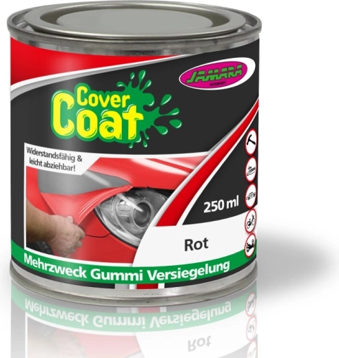 Cover Coat течна гума червена 250 мл (кен)