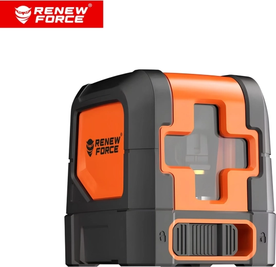 Renew Force Cross-Line Laser Level Yellow