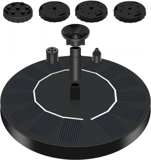 Solar-powered operation without cables