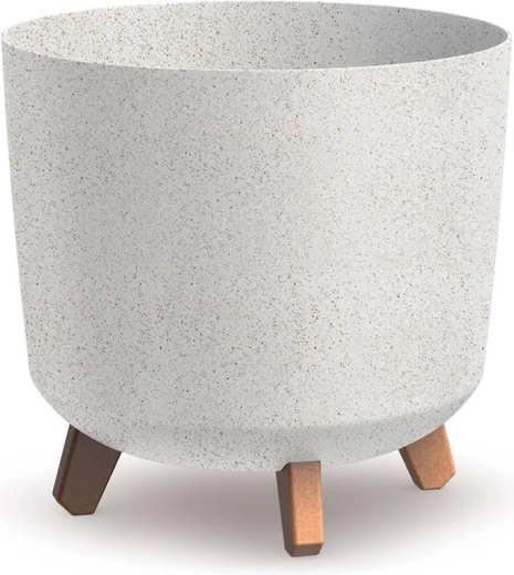 Gracia Tubus Eco Wood Flower Pot 30 cm white