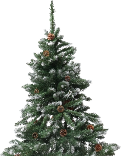 Natural trunk and cones for a realistic impression