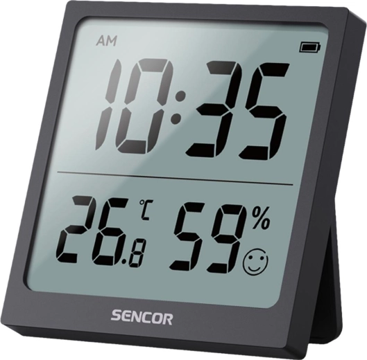 Дигитален термометър с часовник Sencor SWS 1400