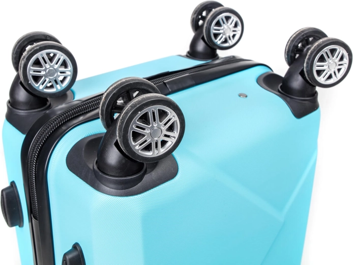 Easy handling thanks to 4 swivel wheels