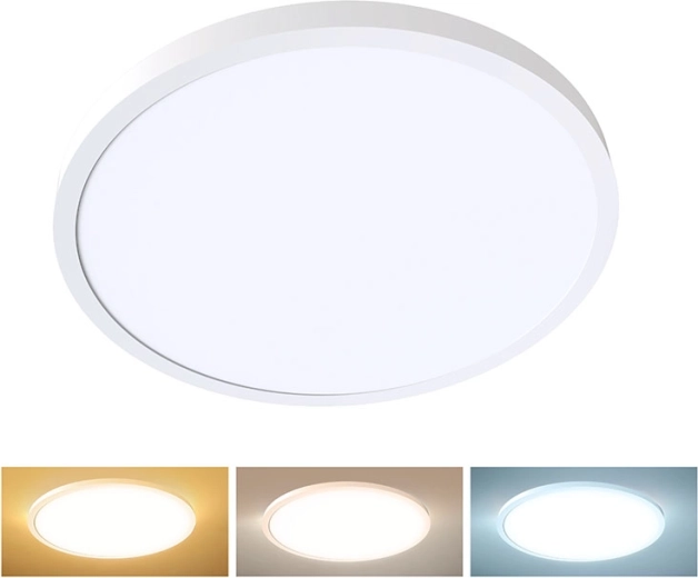 Solight round LED ceiling light 48 W 4800 lm 3CCT UGR<19