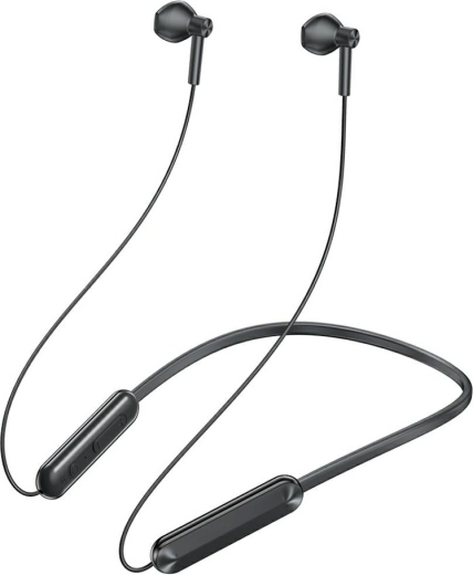 Спортни безжични слушалки за уши Awei с лента за врата Bluetooth 5.4, черни