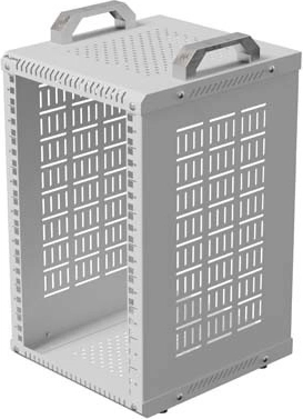 Lanberg open rack 10" 9U 280 × 300 mm gray