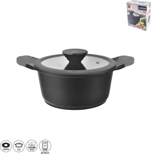 GALI Pot 2.6 L with Glass Lid