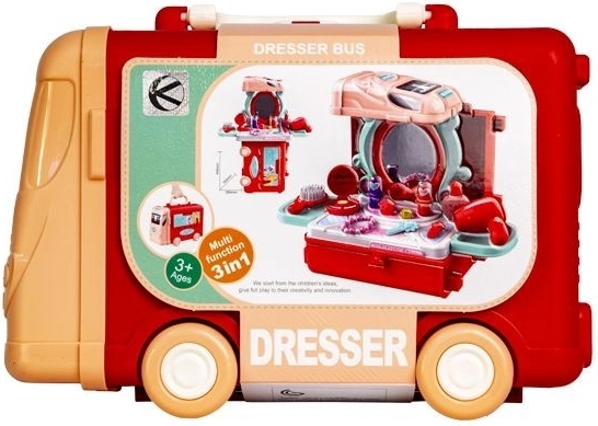 Cosmetics set in a suitcase for little fashionistas - 1 piece