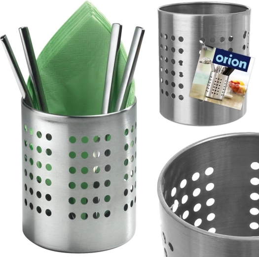 Sturdy stainless steel in a silver finish