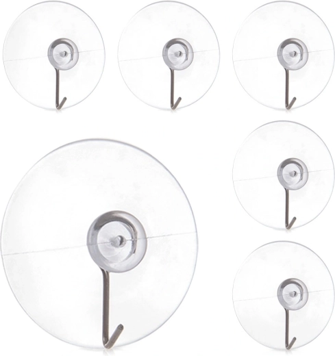 Suction Hook 4.5 cm – Set of 6