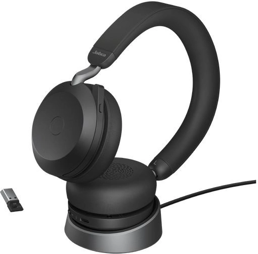 Jabra Evolve2 75 Wireless Headphones with Active Noise Cancellation