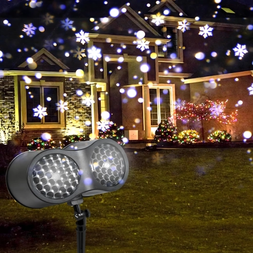 Движещи се снежинки с широк обхват