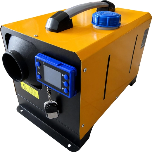 Преносимо дизелово отопление с топъл въздух в стил Webasto 8 kW 12/24 V с Bluetooth