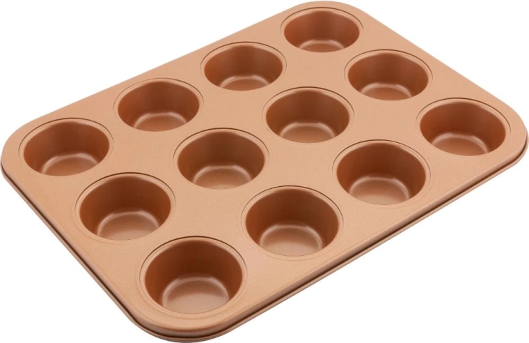 Lamart Copper 12-Muffin Pan