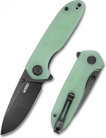 Kubey Belus Jade джобен нож 7,5 см G10 с клипс