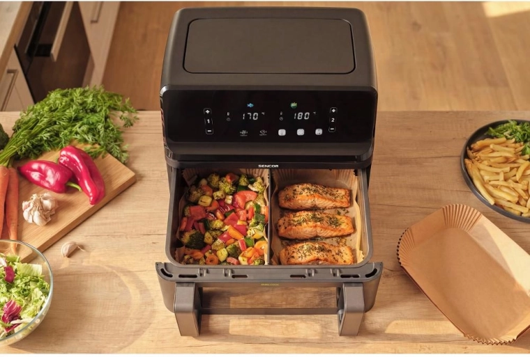 Cleaner air fryer basket