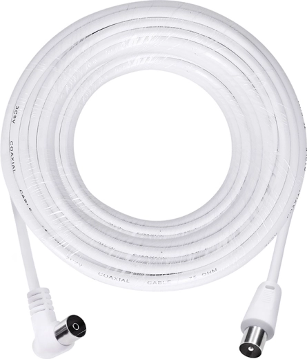 Solight antenna coaxial cable 3C2V 15 m with combined connectors