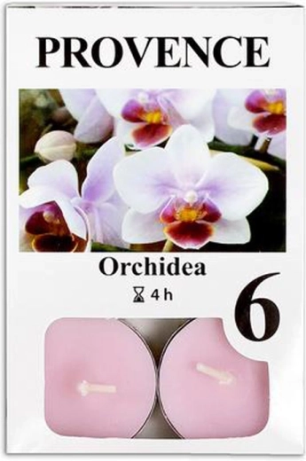 Чаени свещи орхидея 6 бр.